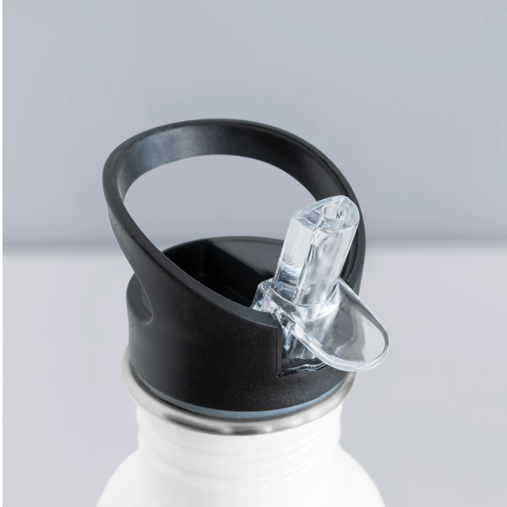 Gourde Sky's original en aluminium 600 ml avec bouchon pipette et mousqueton pour activités de plein air