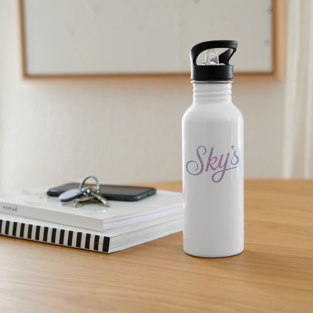 Gourde aluminium Sky's original 600 ml avec mousqueton pour activités de plein air.